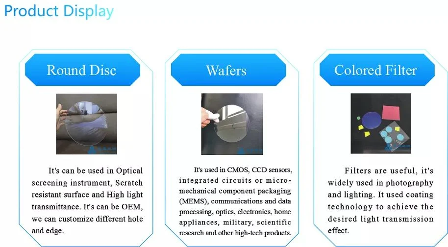 Optional Exg Excellent Heat Resistance, High Optical Transmittance, Good Chemical Stability